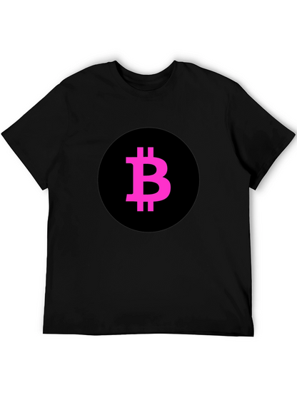 Bitcoin B Logo Black T-Shirt