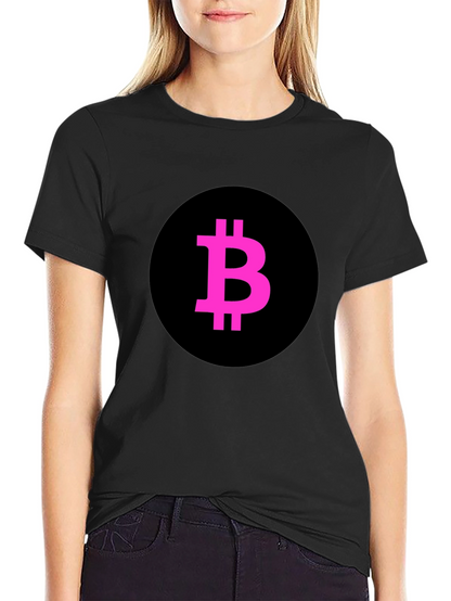 Bitcoin B Logo Black T-Shirt
