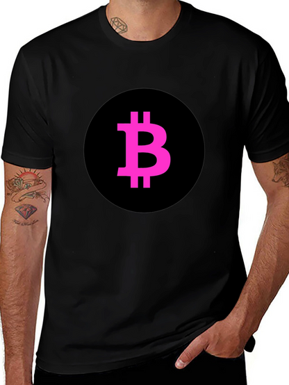 Bitcoin B Logo Black T-Shirt