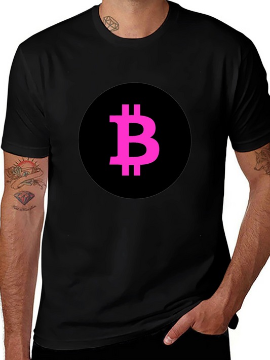 Bitcoin B Logo Black T-Shirt