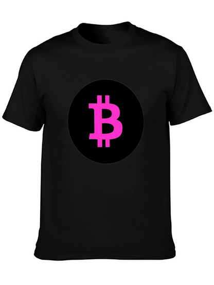 Bitcoin B Logo Black T-Shirt