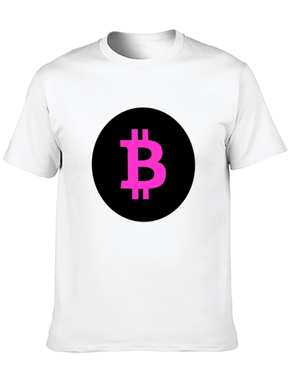Bitcoin B Logo Black T-Shirt