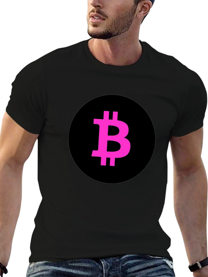 Bitcoin B Logo Black T-Shirt