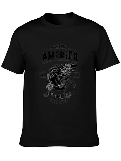 American Eagle Graphic T-Shirt - Land of the Free