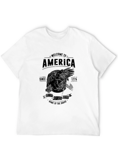 American Eagle Graphic T-Shirt - Land of the Free