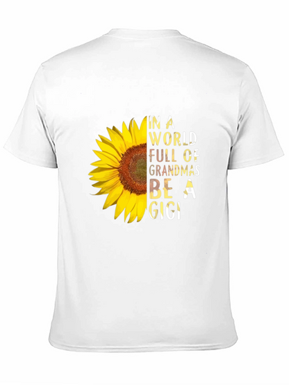 Sunflower Gigi T-Shirt - Unique Grandma Gift
