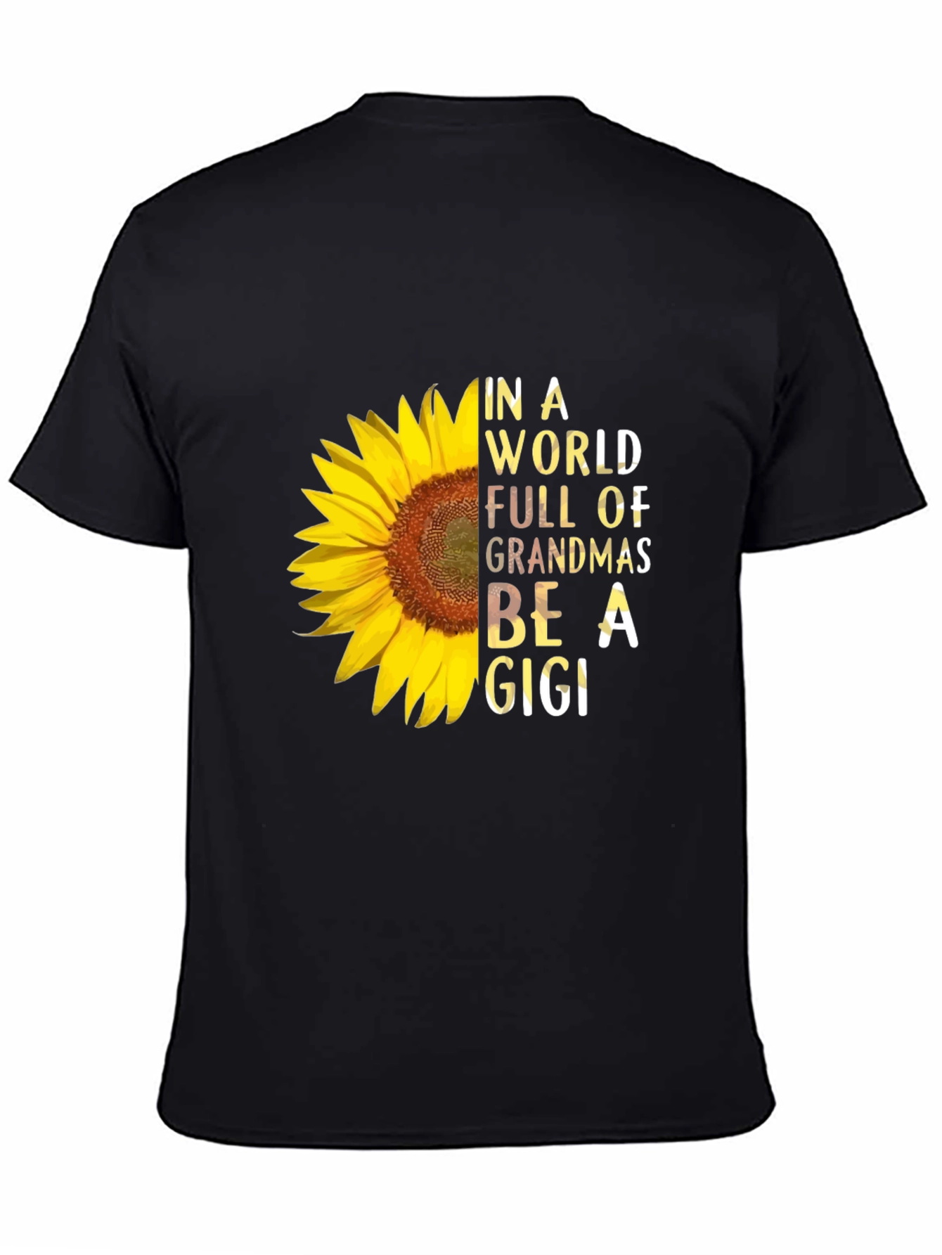 Sunflower Gigi T-Shirt - Unique Grandma Gift