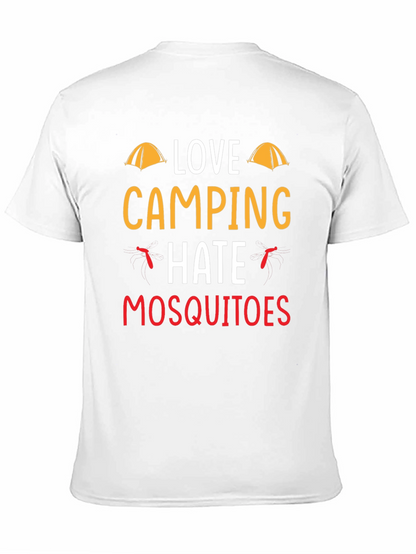 Love Camping Hate Mosquitoes Graphic Tee