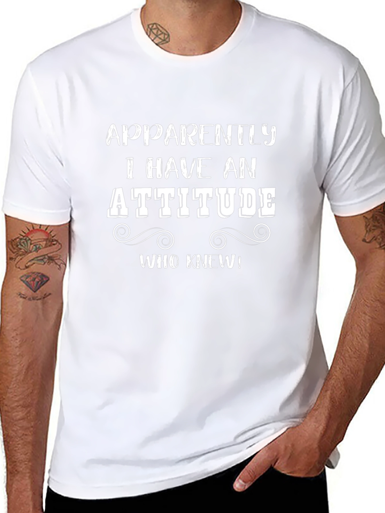 Apparently I Have An Attitude T-Shirt