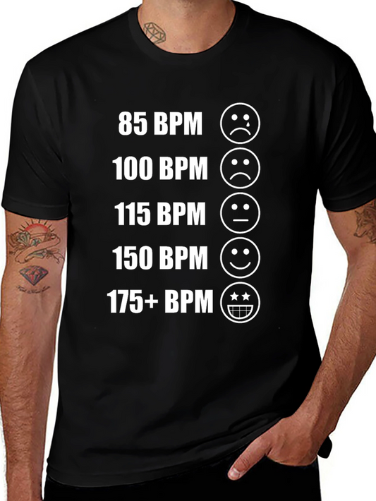 BPM Mood T-Shirt - Heart Rate Activated Fun!