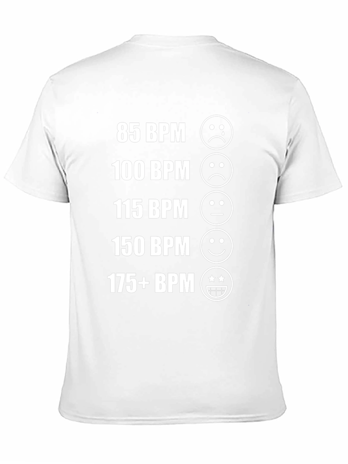BPM Mood T-Shirt - Heart Rate Activated Fun!