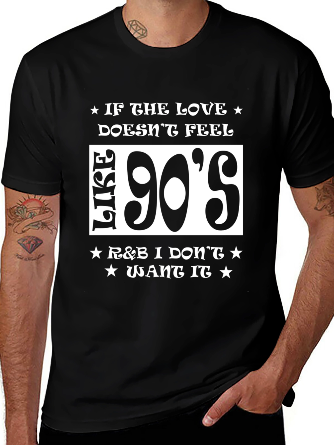 90s R&B Music Fan T-Shirt