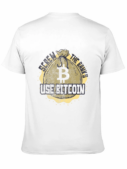 Bitcoin Crypto Black T-Shirt: Use Bitcoin!