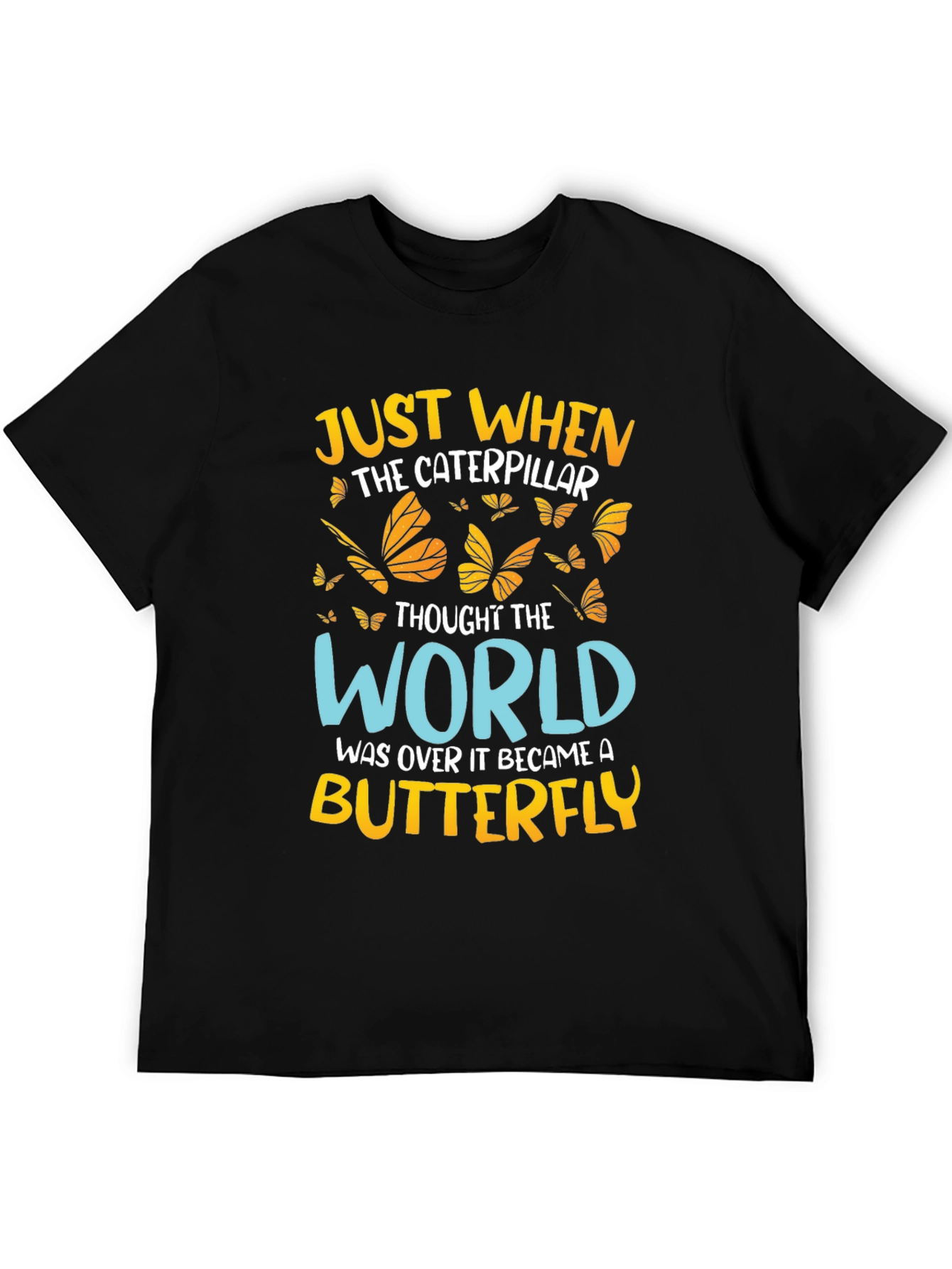 Butterfly Caterpillar Graphic Tee