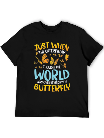 Butterfly Caterpillar Graphic Tee