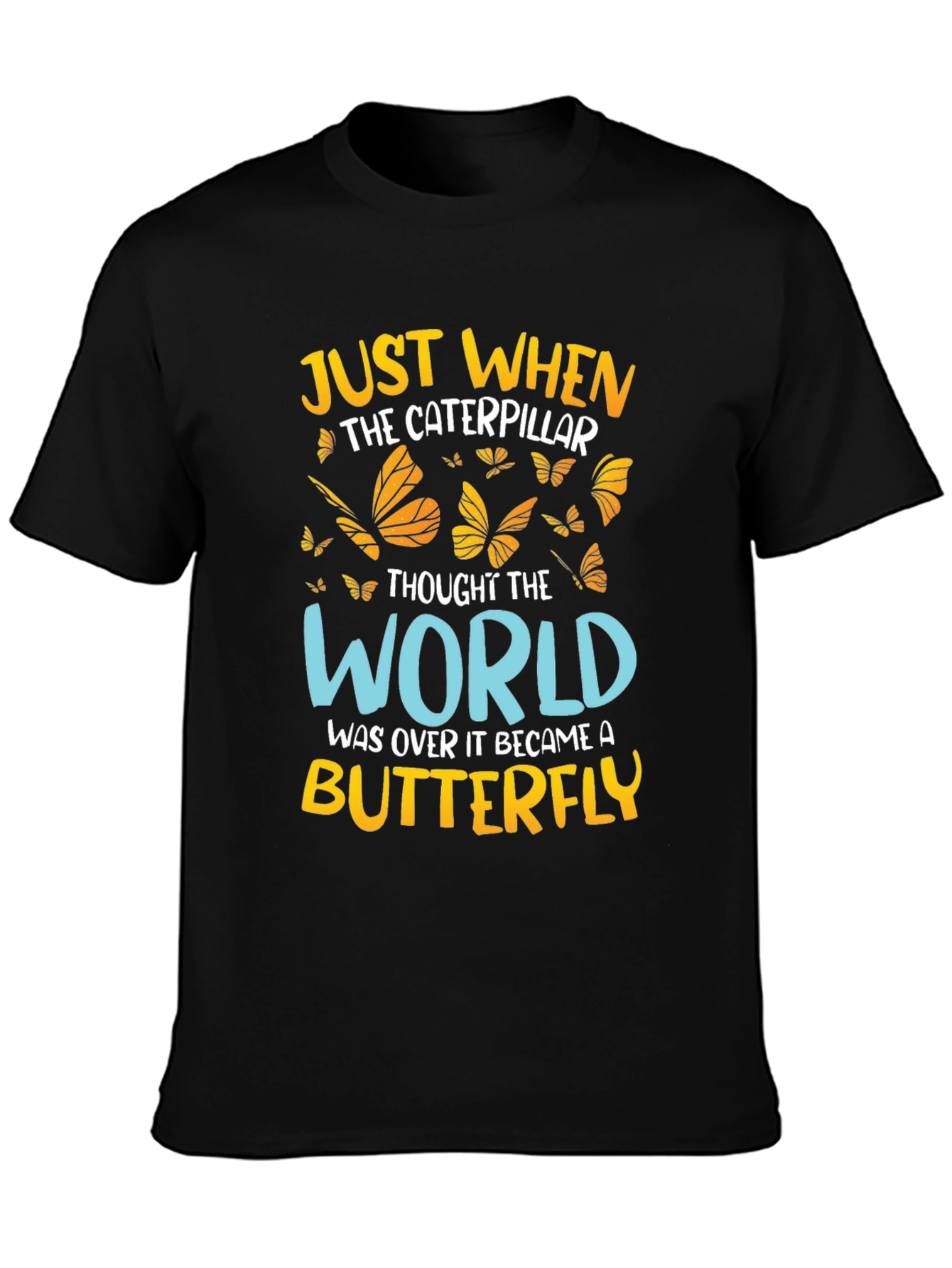 Butterfly Caterpillar Graphic Tee