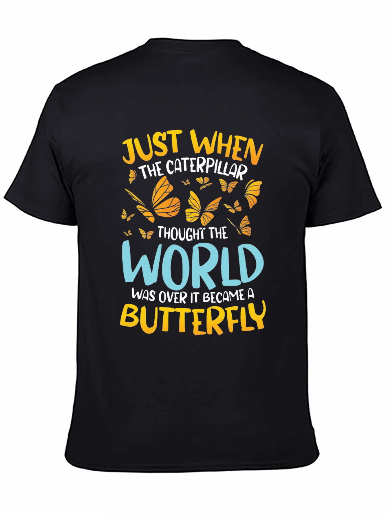 Butterfly Caterpillar Graphic Tee