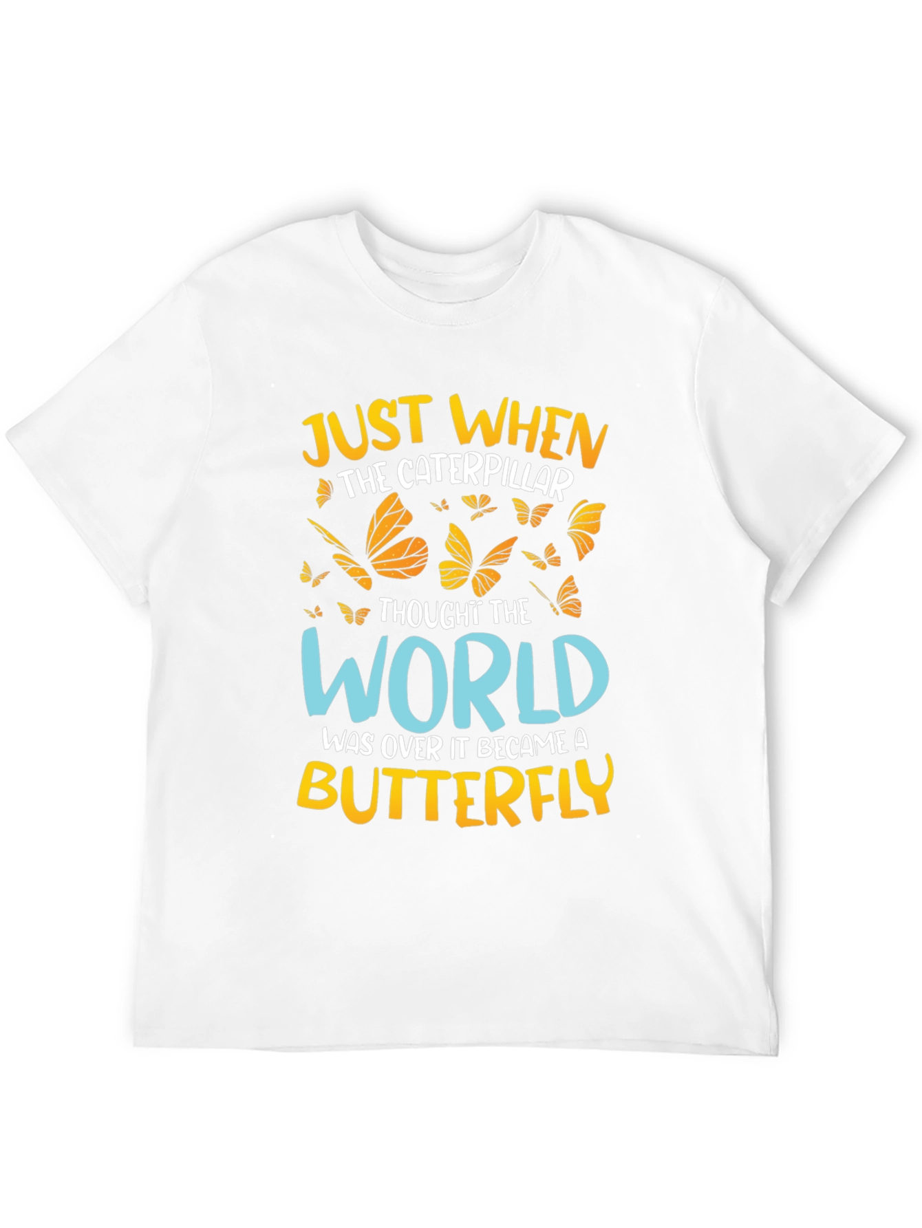 Butterfly Caterpillar Graphic Tee