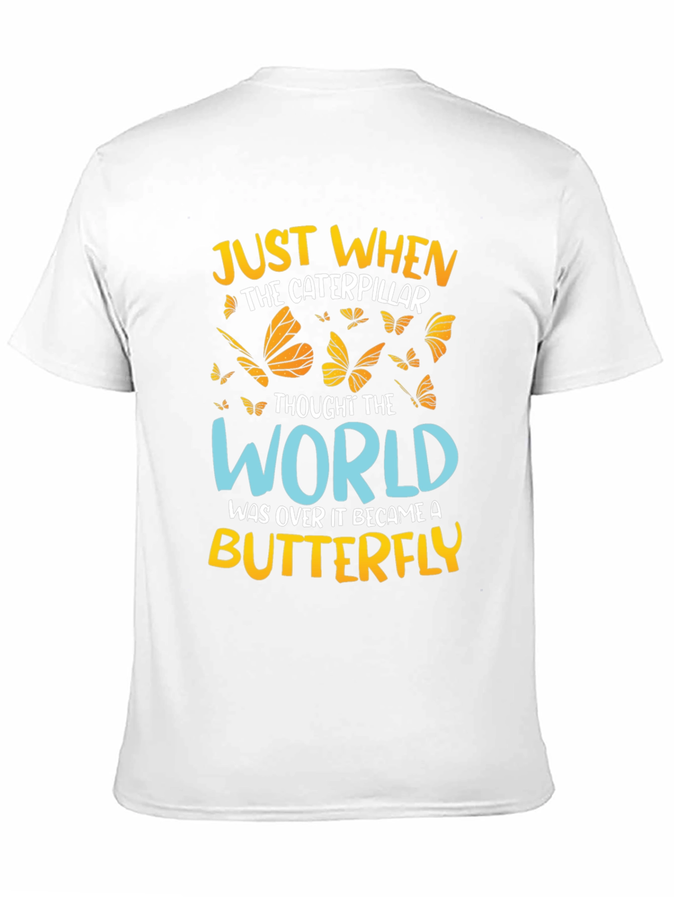Butterfly Caterpillar Graphic Tee