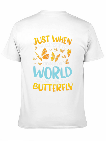 Butterfly Caterpillar Graphic Tee