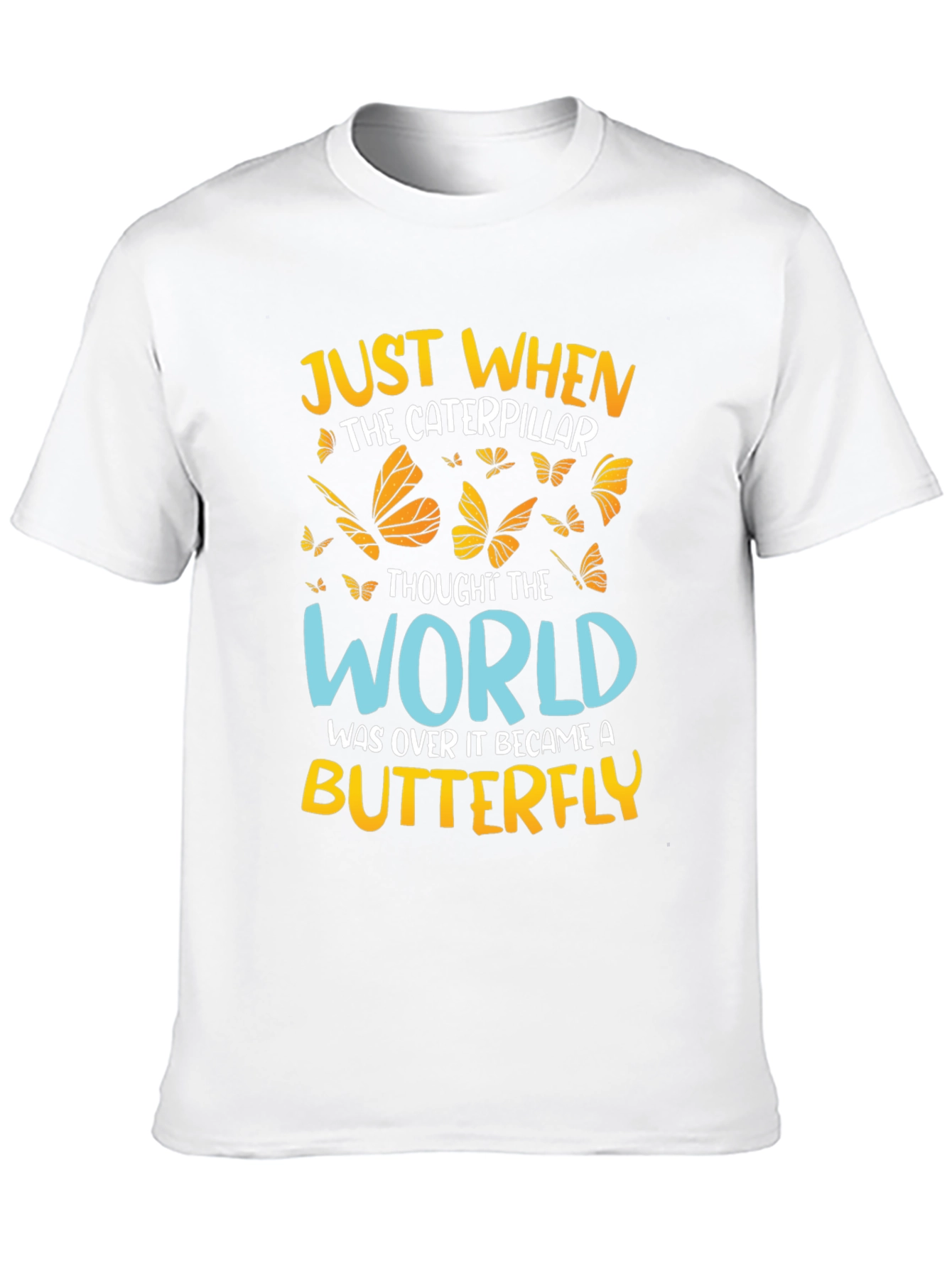 Butterfly Caterpillar Graphic Tee