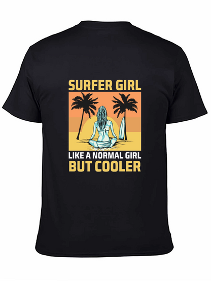 Surfer Girl T-Shirt - Beach Vibes