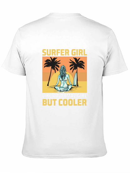 Surfer Girl T-Shirt - Beach Vibes
