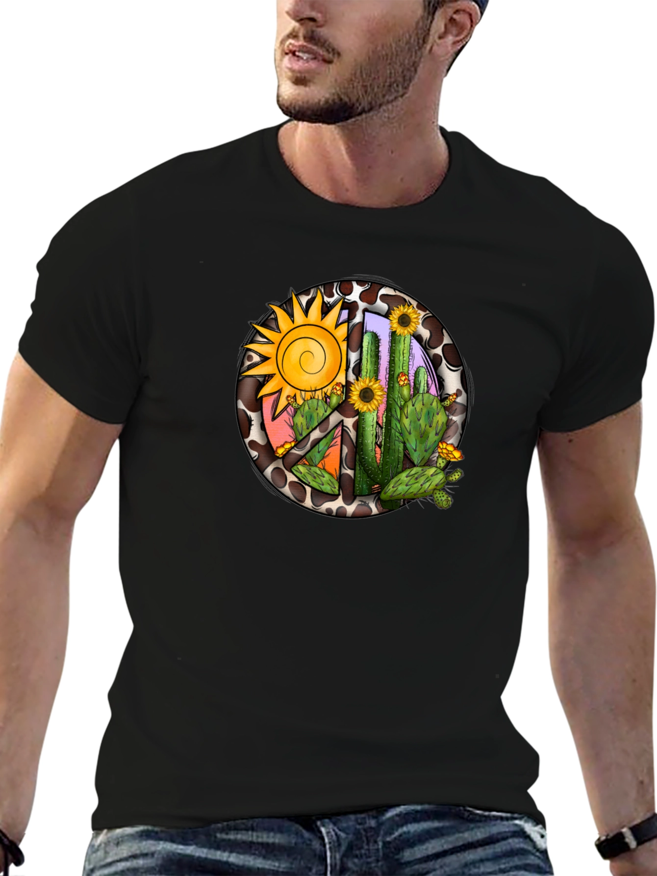 Cactus & Sun Graphic Tee