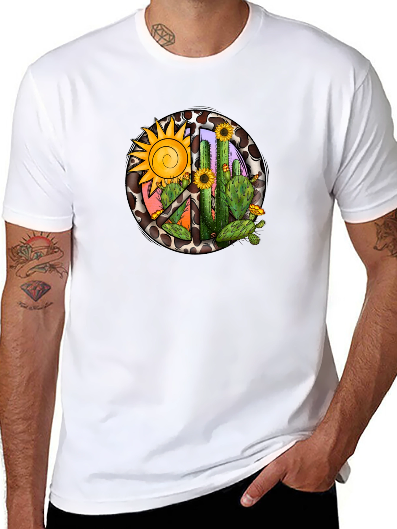 Cactus & Sun Graphic Tee