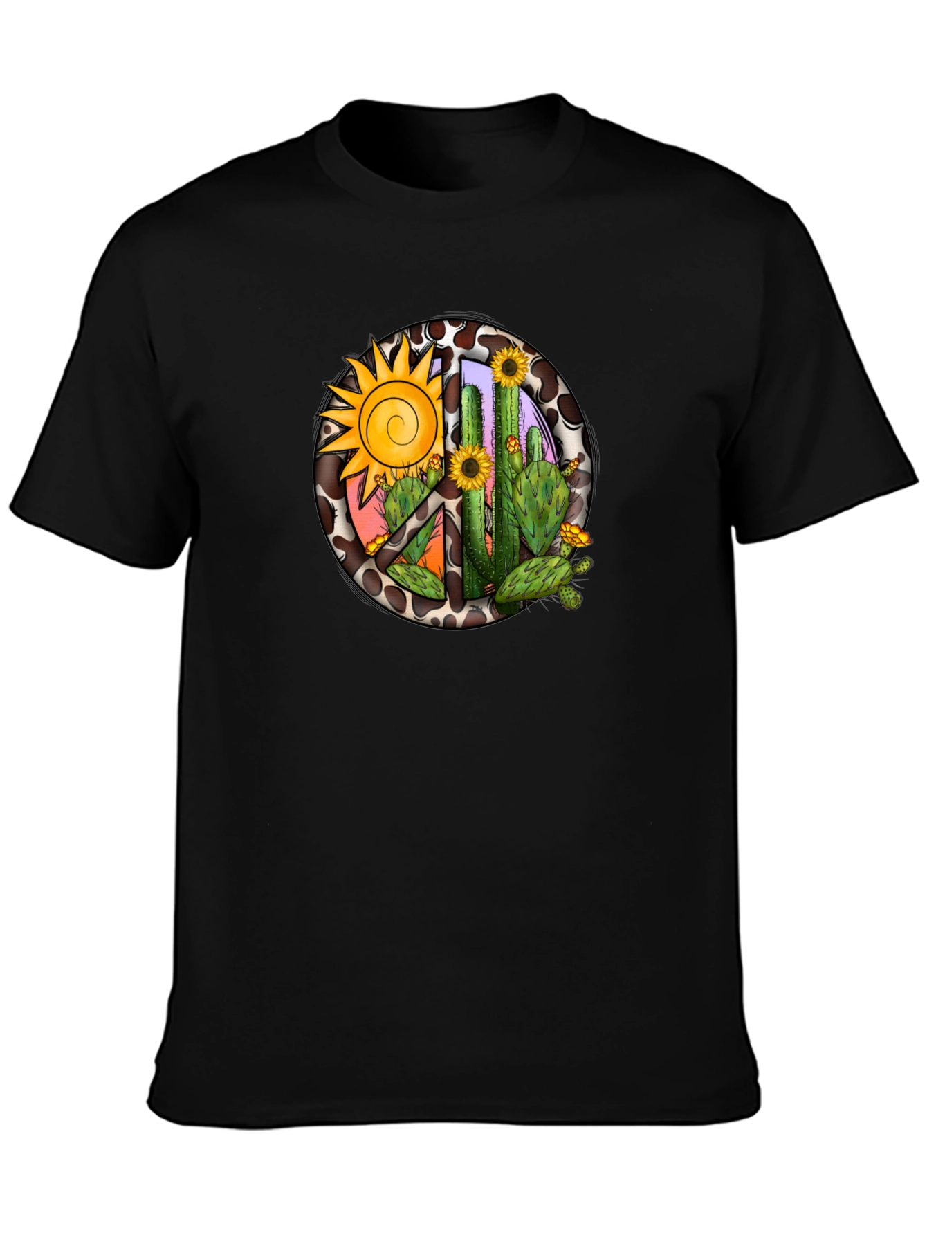 Cactus & Sun Graphic Tee
