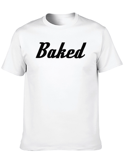 Baked Graphic Tee - Mens Casual Shirt
