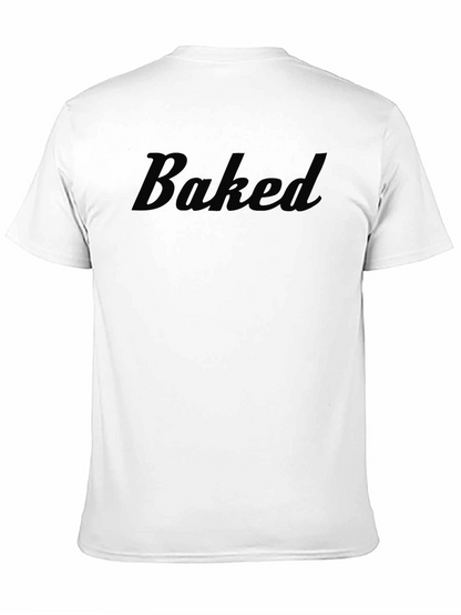 Baked Graphic Tee - Mens Casual Shirt