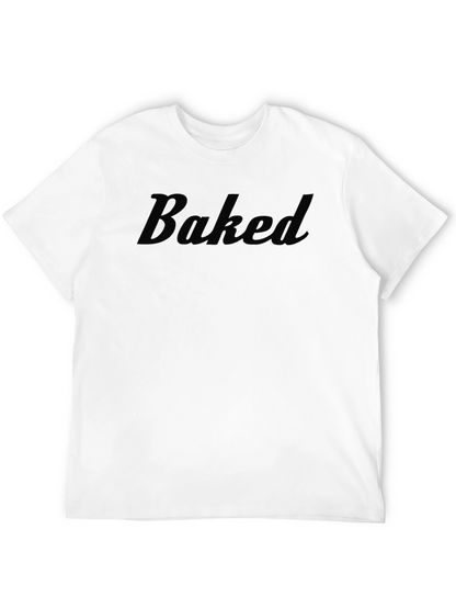 Baked Graphic Tee - Mens Casual Shirt