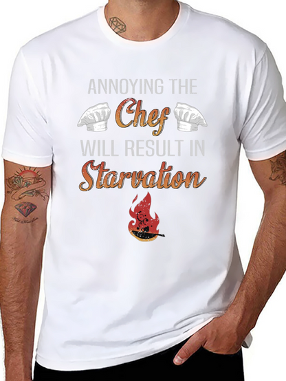 Annoying the Chef Graphic Tee - Foodie Shirt