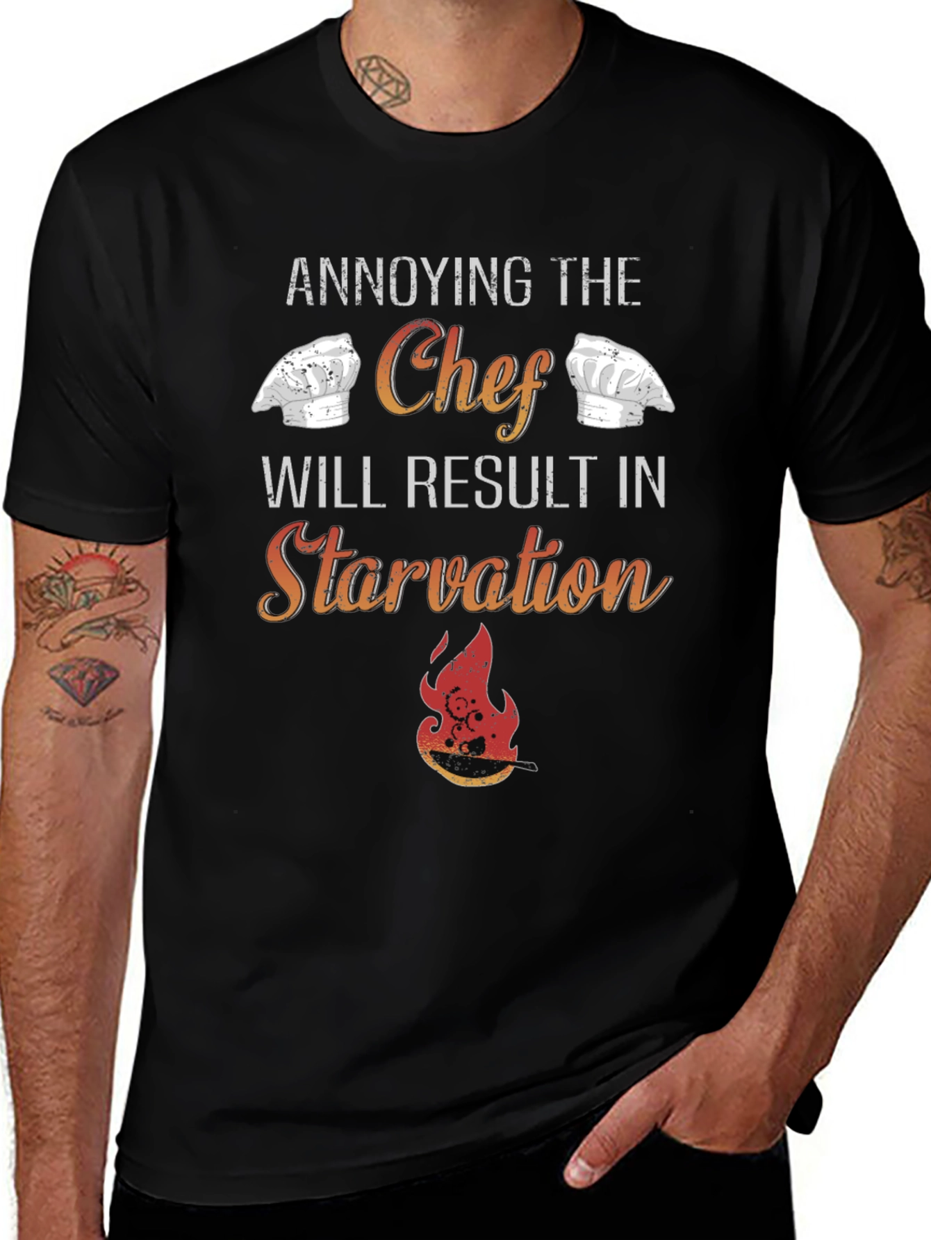 Annoying the Chef Graphic Tee - Foodie Shirt