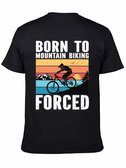 Born to Mountain Bike Graphic Tee