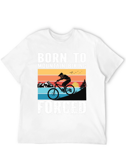 Born to Mountain Bike Graphic Tee