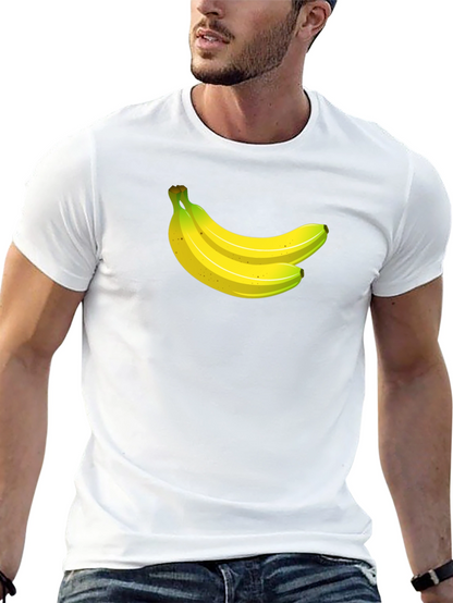 Banana Graphic Black T-Shirt