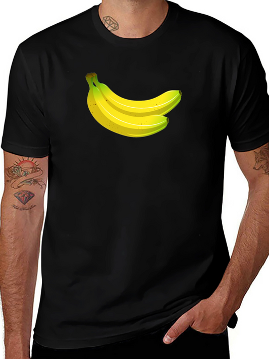 Banana Graphic Black T-Shirt