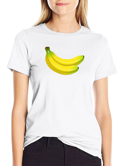 Banana Graphic Black T-Shirt