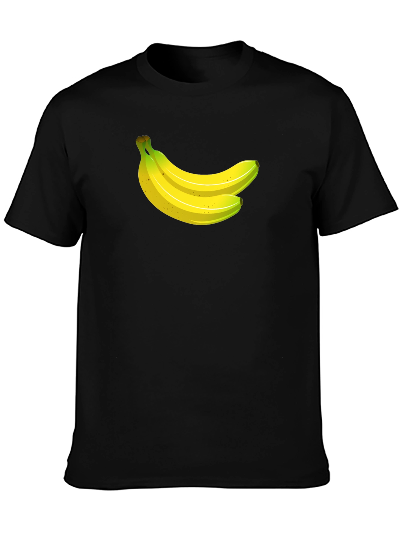 Banana Graphic Black T-Shirt