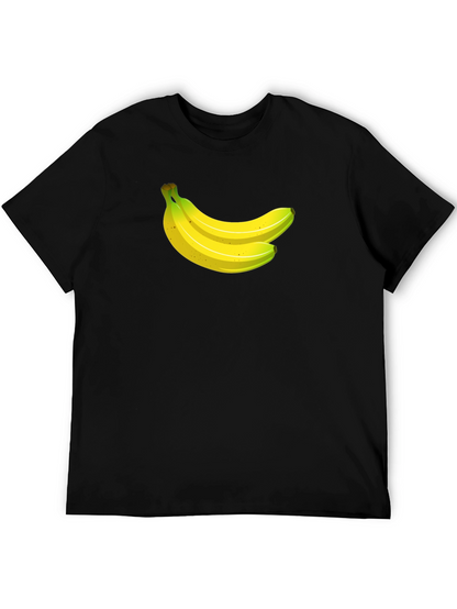 Banana Graphic Black T-Shirt