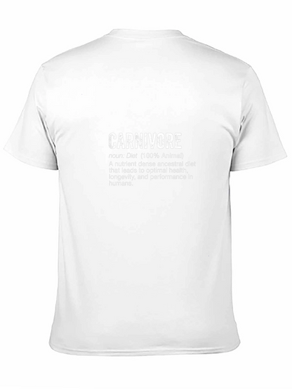 Carnivore Diet T-Shirt - 100% Animal Nutrition Tee