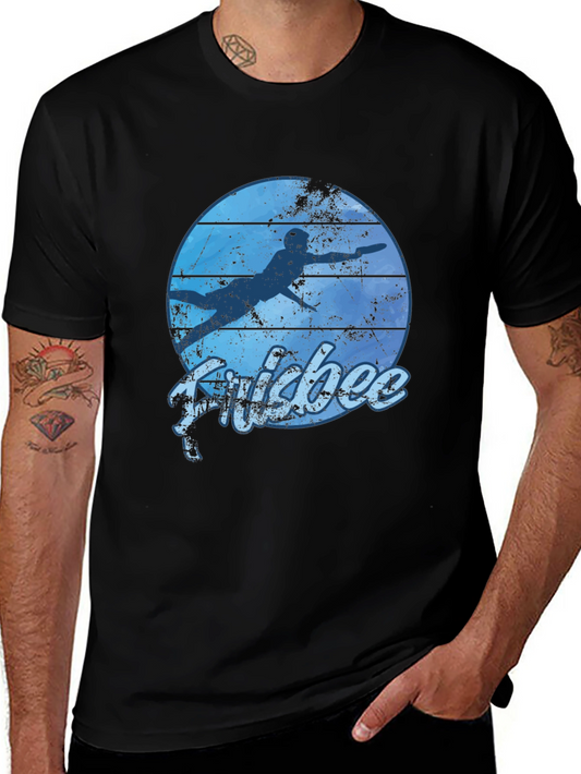 Vintage Frisbee T-Shirt - Ultimate Throwing Design