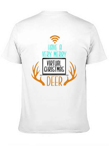Virtual Christmas Deer T-Shirt