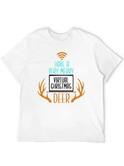 Virtual Christmas Deer T-Shirt