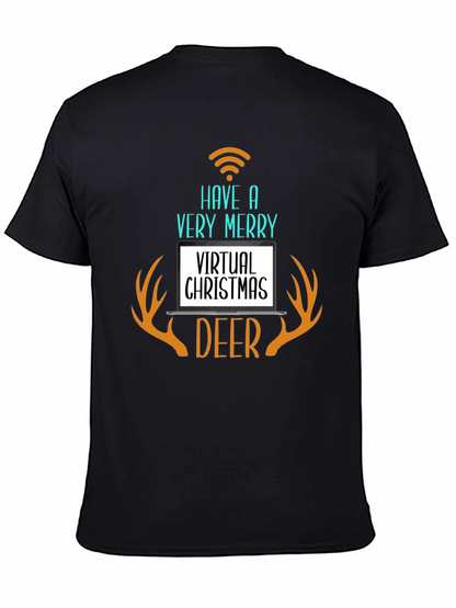 Virtual Christmas Deer T-Shirt