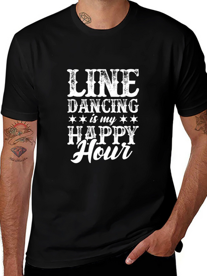 Line Dancing Happy Hour Graphic Tee