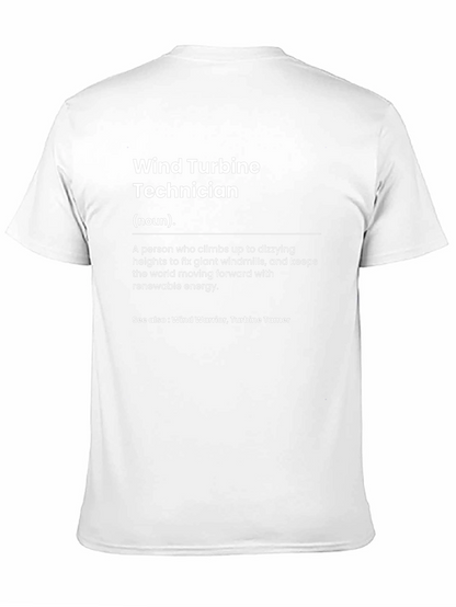 Wind Turbine Technician Definition T-Shirt