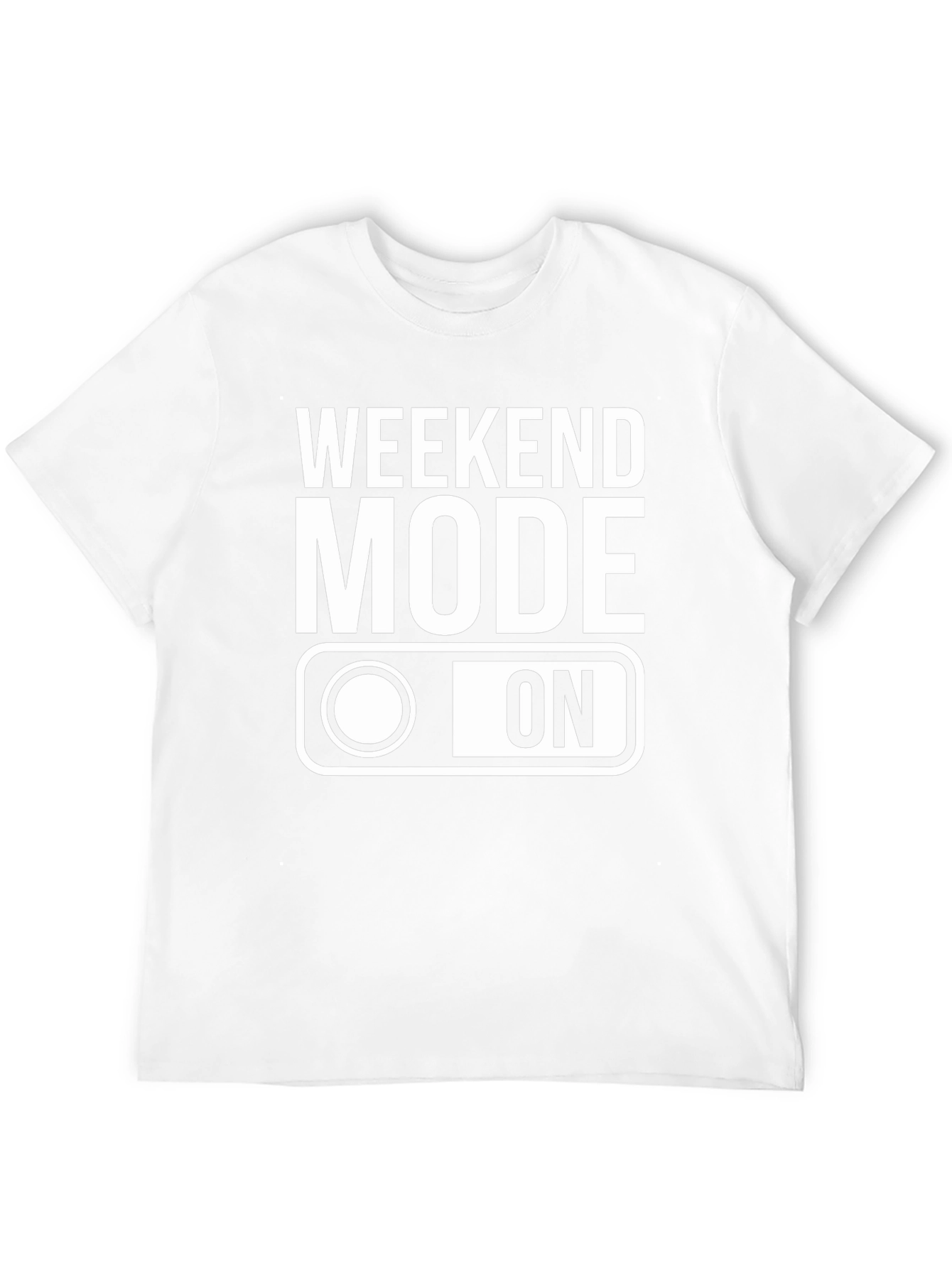 Weekend Mode On T-Shirt - Black